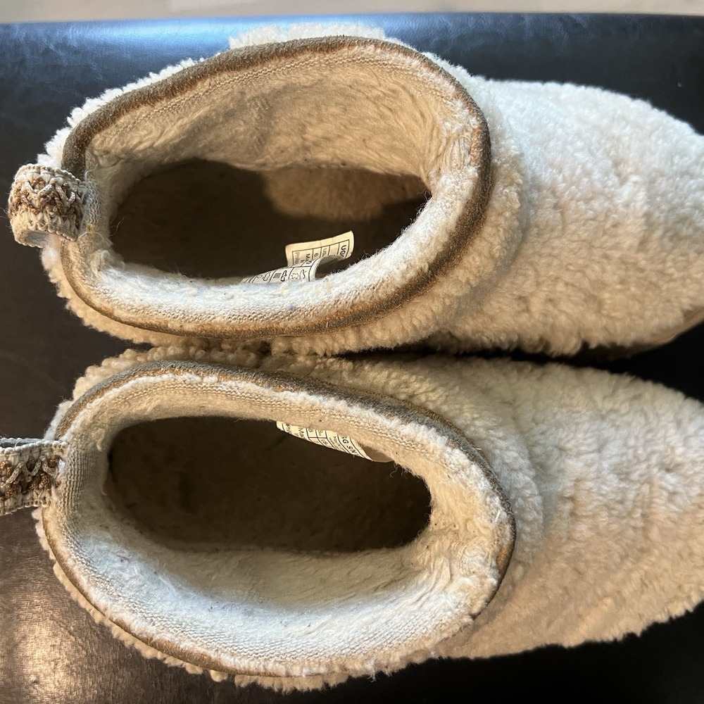 UGG VENTURE DAZE ULTRA MINI COZY NATURAL BOOT UNISEX US 6W CHESTNUT PLATFORM UGG - Picture 8 of 13